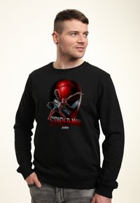 Marvel AVENGERS INFINITY WAR IRON-SPIDEY FACE - Bluza