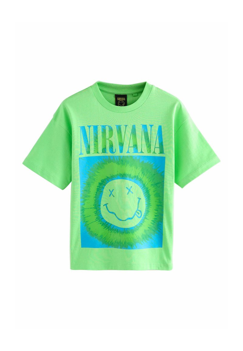 Next - BAND REGULAR FIT - Print T-shirt - green nivarna, Enlarge
