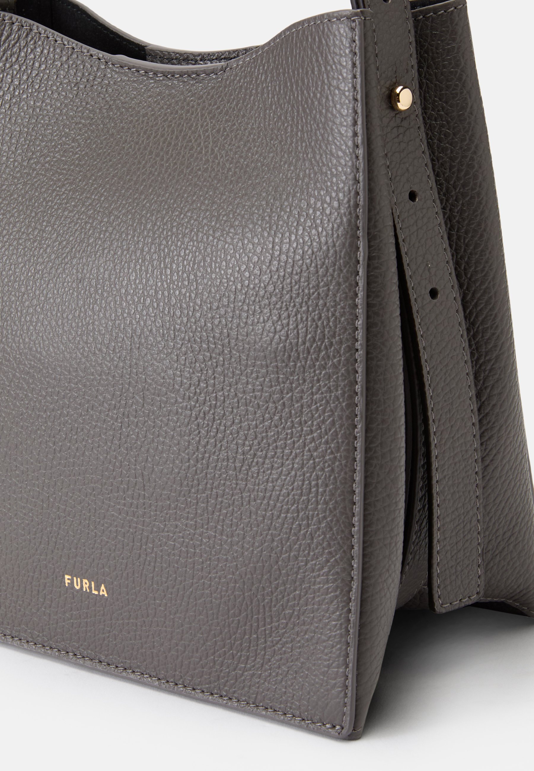 Furla NUVOLA MINI BUCKET BAG - Handbag - urban gray/grey - Zalando