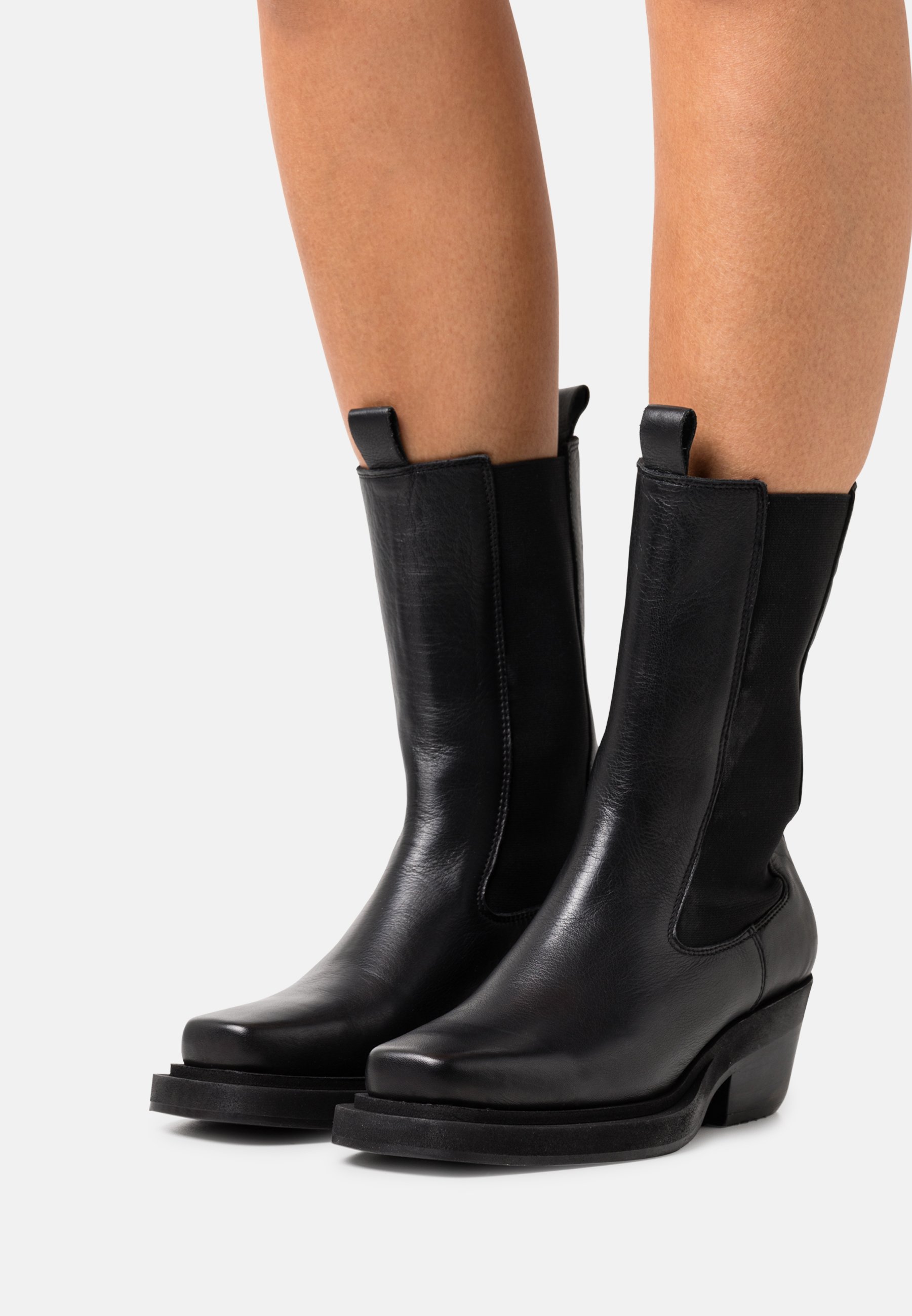 Pavement JANE - Stivali con plateau - black/nero - Zalando.it