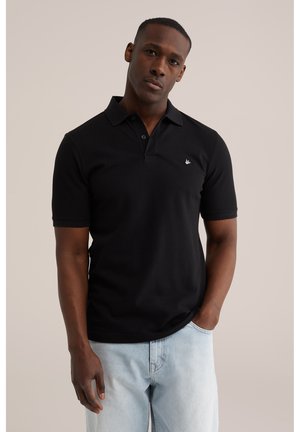 WE Fashion THE PIQUE - Pólóing - black