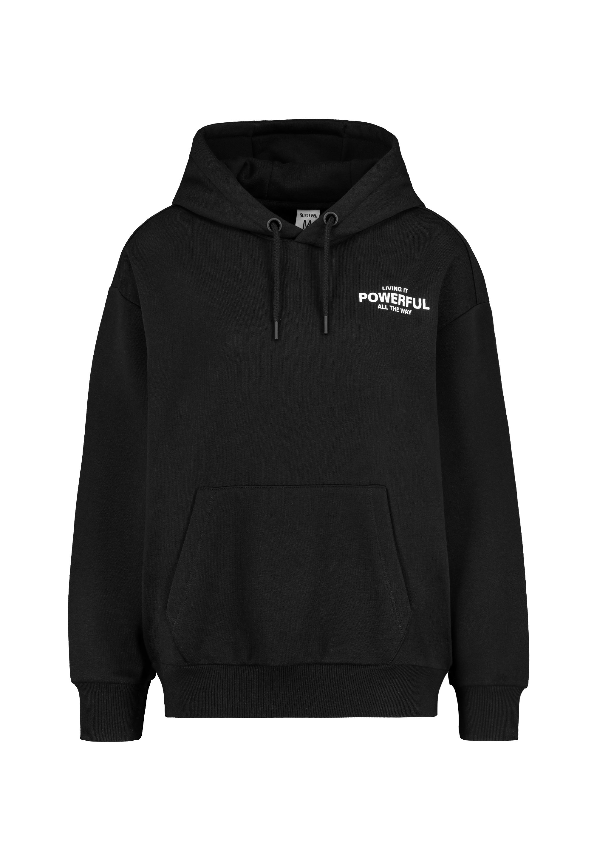 SUBLEVEL Kapuzenpullover Hoodie Mit überlappende K Produktbild-Vorschau 9