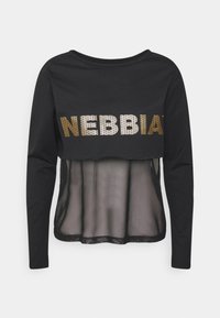 Nebbia Pitkähihainen paita - black
