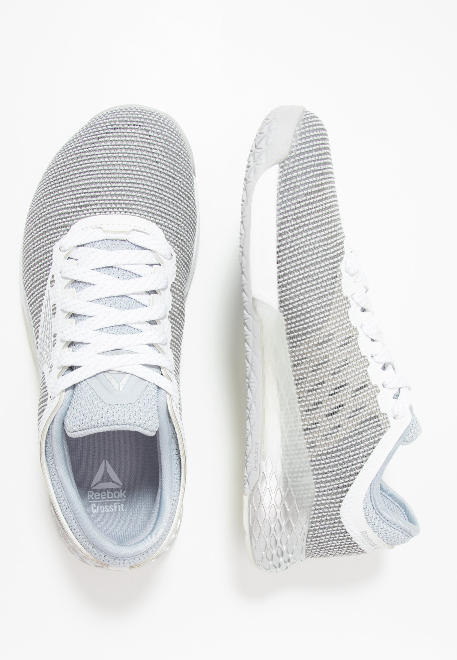 Reebok NANO 9 Treningssko cold greysilver metallic Reebok NANO 9 Treningssko whiteblackblubla Zalando.no