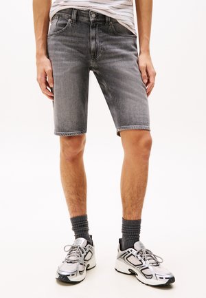 RONNIE - Denim shorts - denim black