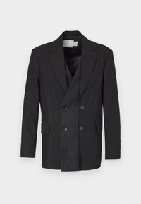 DECONSTRUCTION PATCHWORK UNISEX - Blazer - black