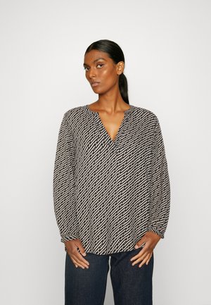 Kaffe KENNY TILLY BLOUSE - Μπλούζα - black/sand