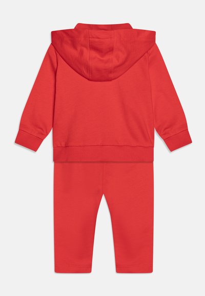 MOSCHINO BABY HOODED TRACKSUIT UNISEX SET - Survêtement - poppy red