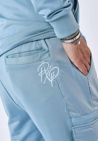 Project X Paris BAS DE JOGGING STYLE UNI - Cargobukser - bleu gris