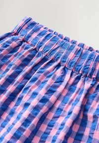 Next REGULAR FIT-GINGHAM - Šortai - pink blue