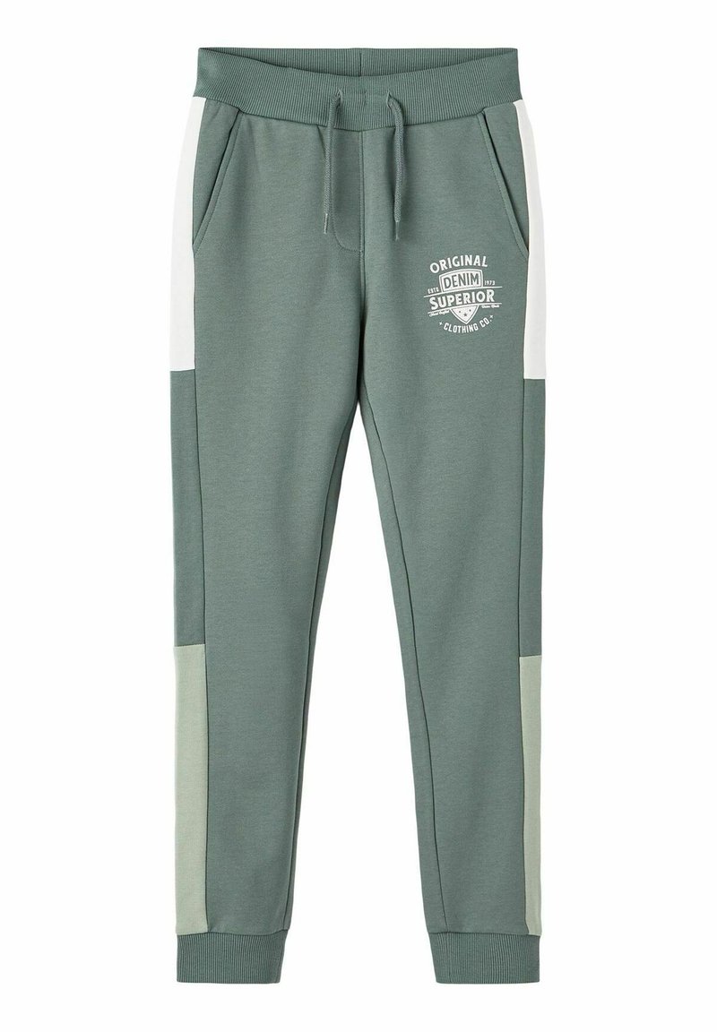 Name it MIT TUNNELZUG NKMOKANSUN Tracksuit bottoms grün/mottled