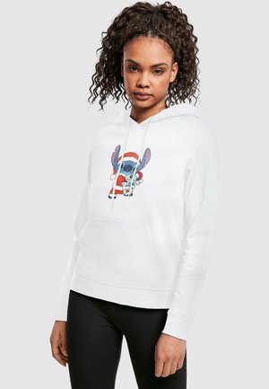 ABSOLUTE CULT LILO AND STITCH  CHRISTMAS  - Hoodie - white