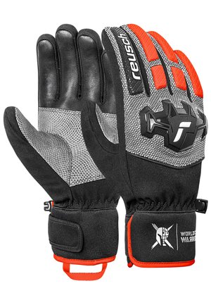 REUSCH - Fingerhandschuh - 7588 blck silver fluo red