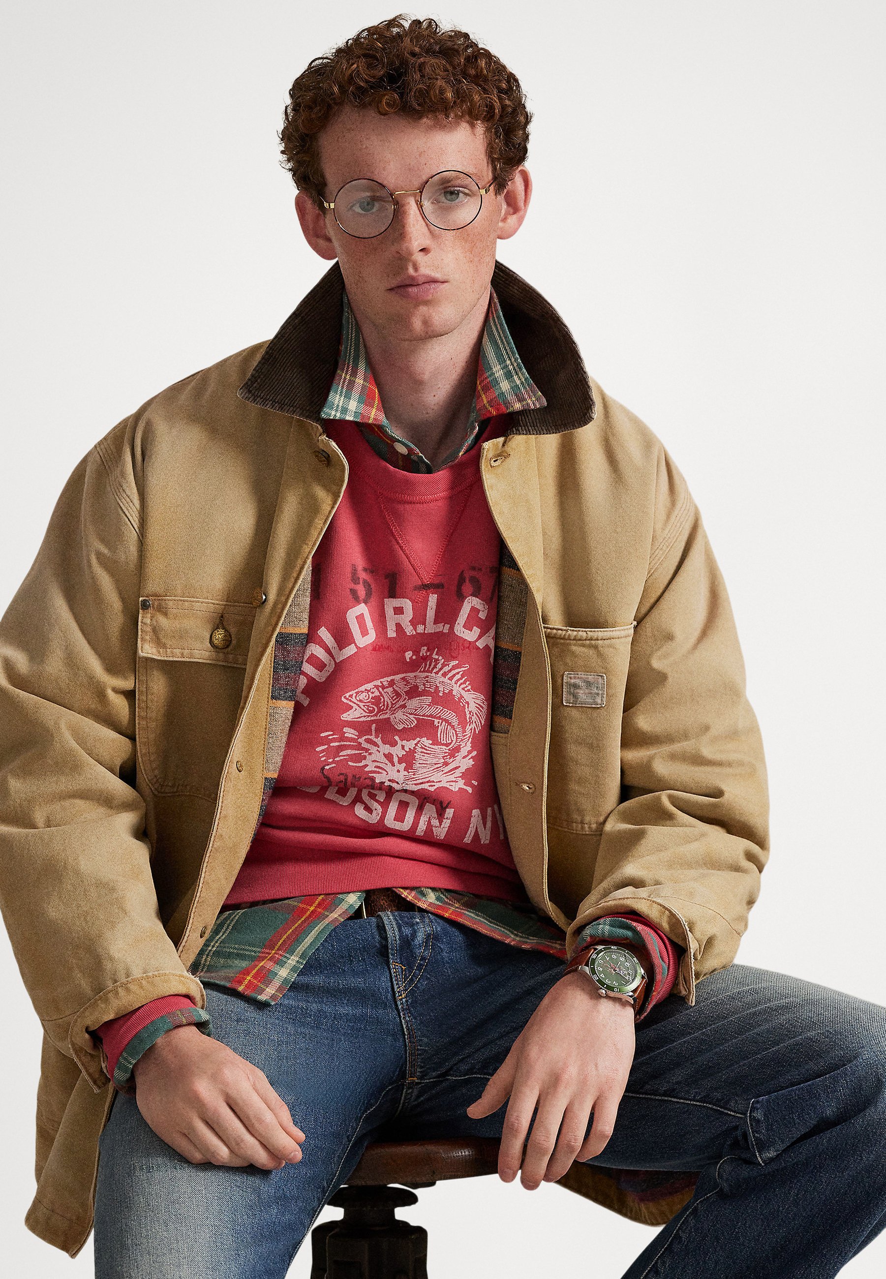 Polo Ralph Lauren POLO COUNTRY CANVAS UTILITY JACKET - Parka