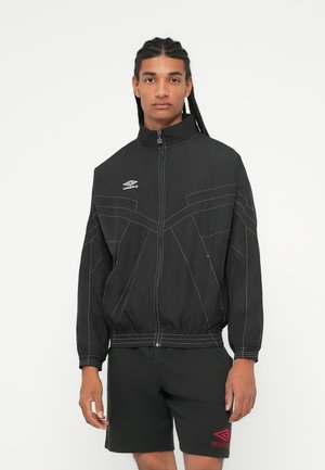 RELAXED TRACK JACKET - Jachetă de vară - black