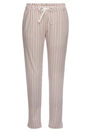 Nachtwäsche Hose - blassrosa-gestreift