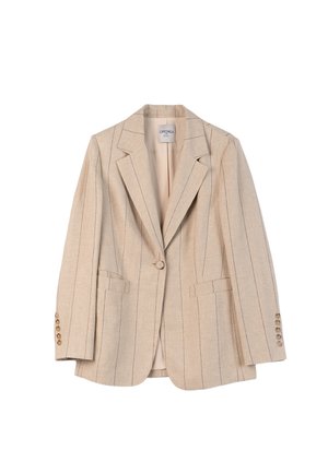 Camomilla Italia, GEKY - BLAZER - Blazer - beige (stripes)