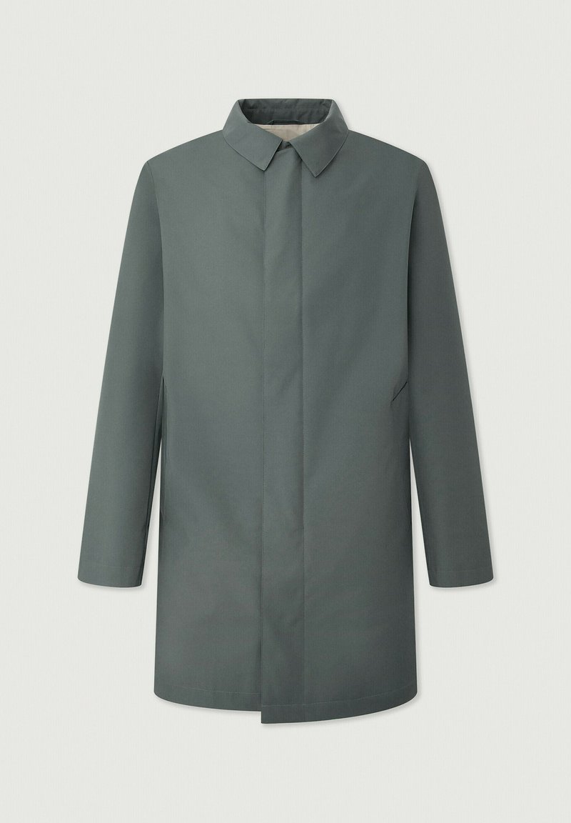 Hackett London Halflange jas kaki