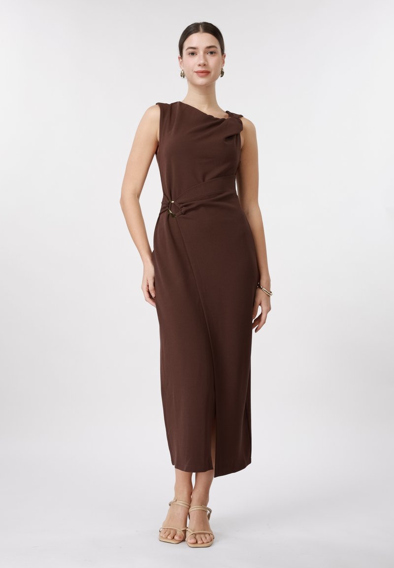 Anna Field Cocktail dress / Party dress - chocolate brown/brown - Zalando.ie Anna Field Cocktail dress / Party dress - chocolate brown/brown - Zalando.ie