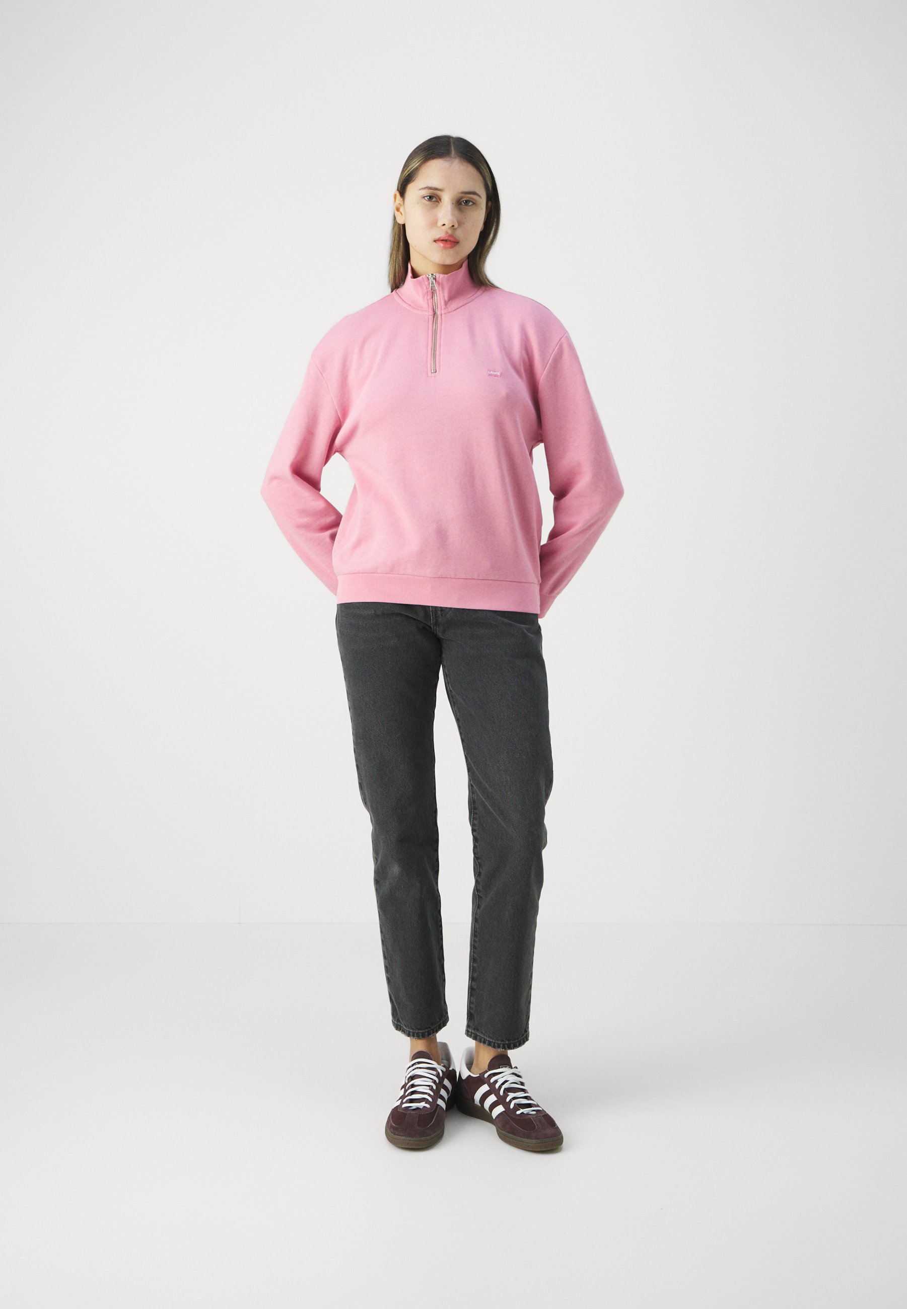 Levi's® EVERYDAY ZIP - Sweatshirt - tameless rose/pink - Zalando.co.uk