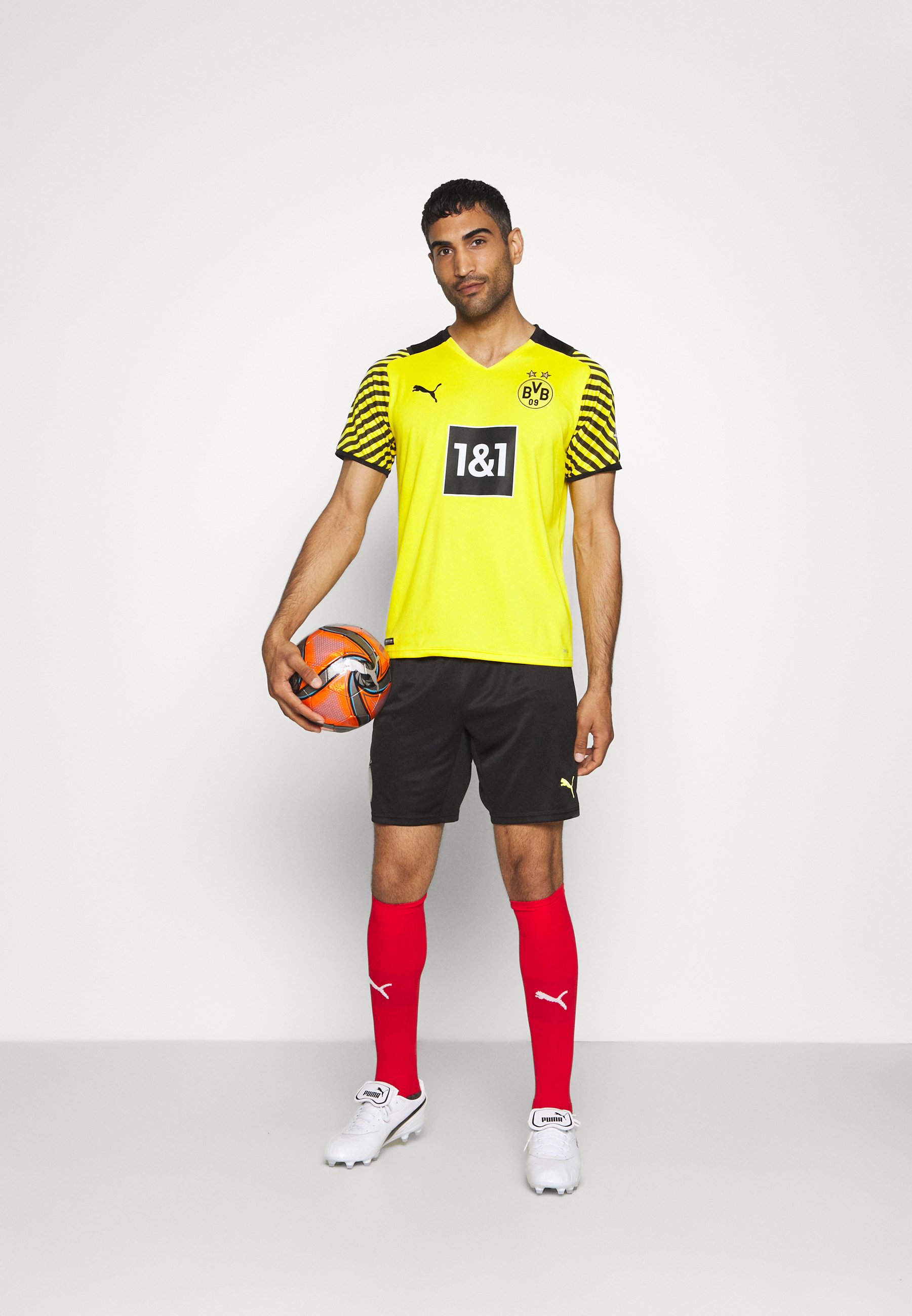 Puma BVB BORUSSIA DORTMUND HOME REPLICA - Squadra - cyber  yellow/black/giallo - Zalando.it