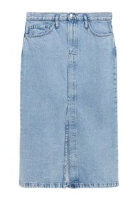 Mango Pencil skirt - light blue