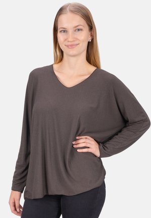MAYA - Bluse - dunkelbraun