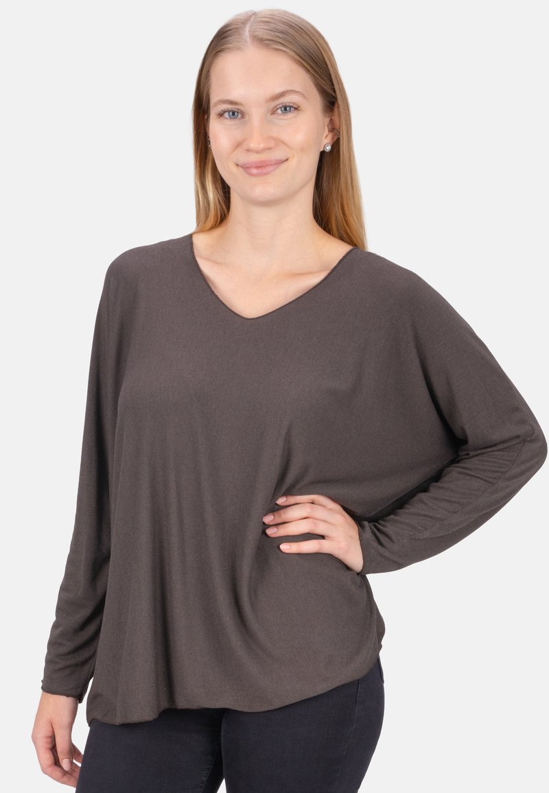 Seasons of April MAYA - Bluse - dunkelbraun