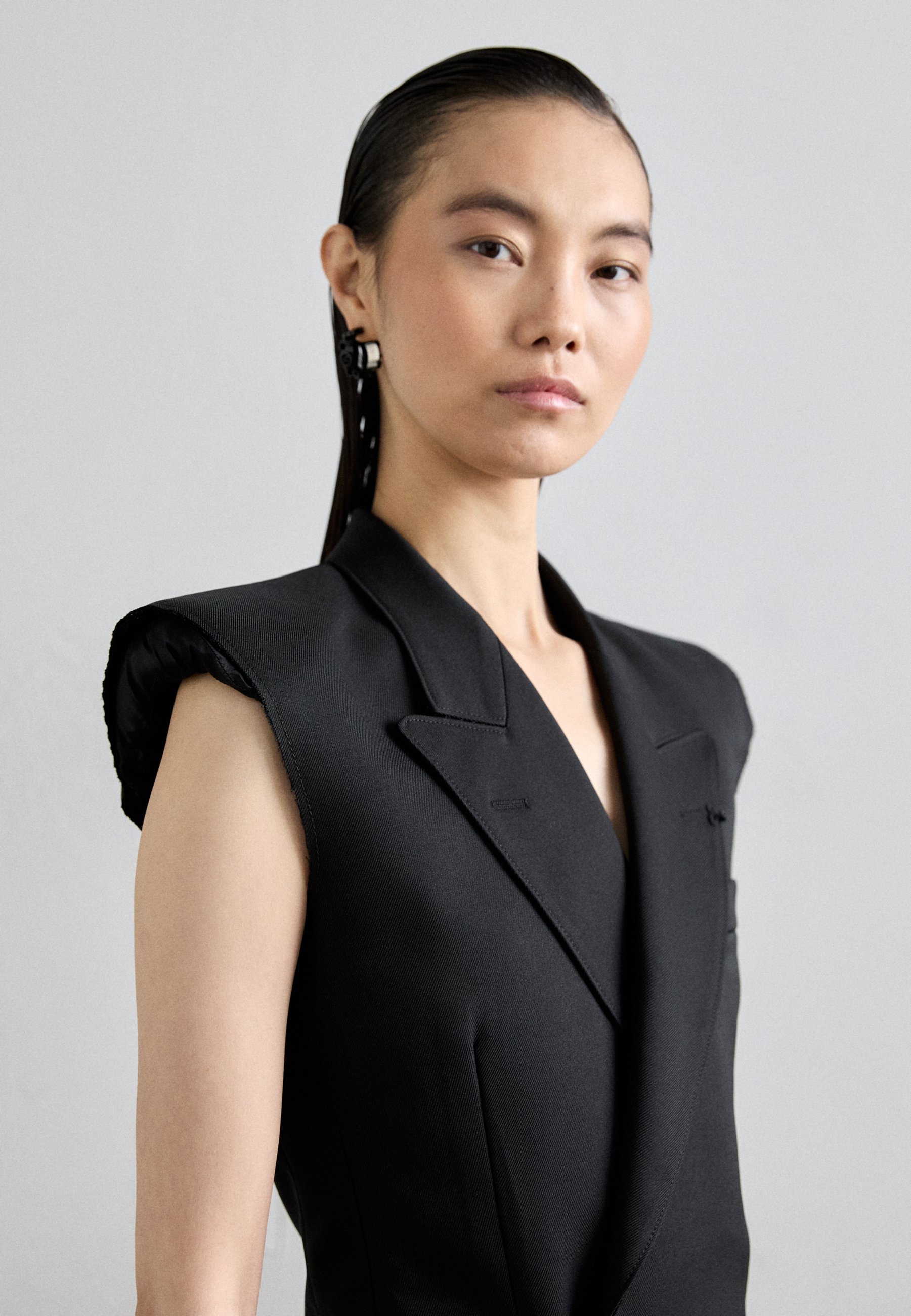 MM6 Maison Margiela GILET - Smanicato - black/nero - Zalando.it MM6 Maison Margiela GILET - Smanicato - black/nero - Zalando.it