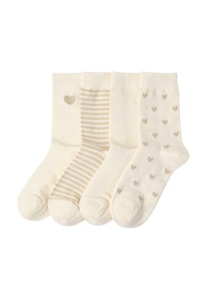 4-PACK - Sukat - light beige