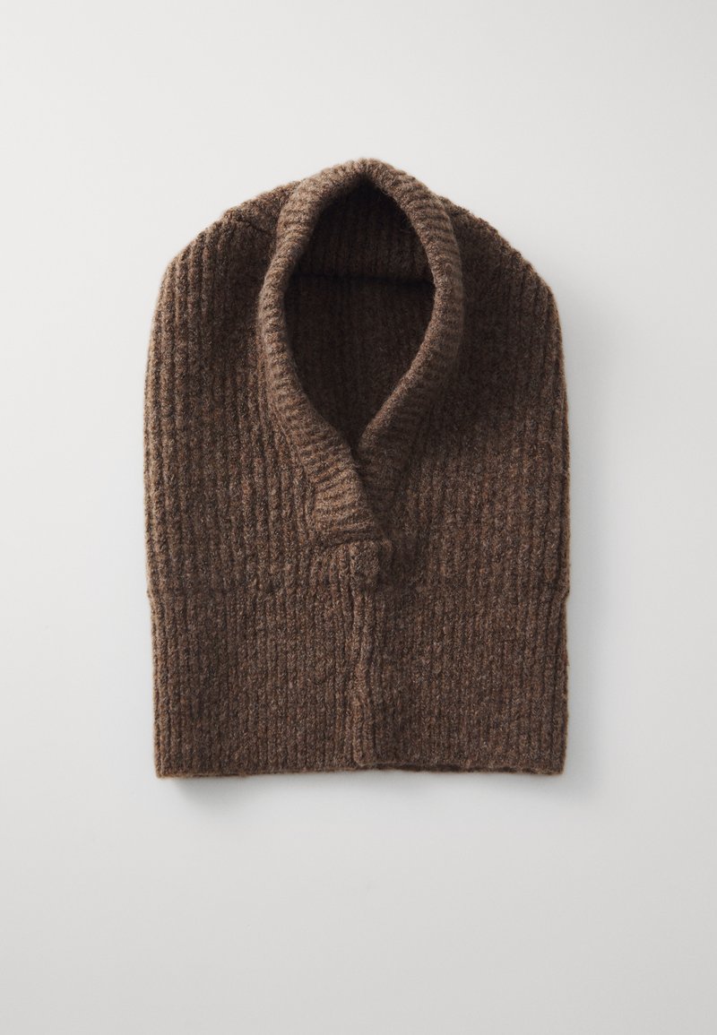 Lindex BALACLAVA - Huer - brown melange