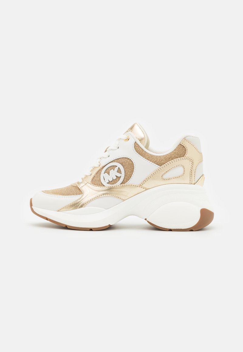 michael kors gold trainers