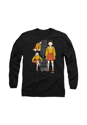SQUID GAME VINTAGE YOUNG-HEE - Long sleeved top - black