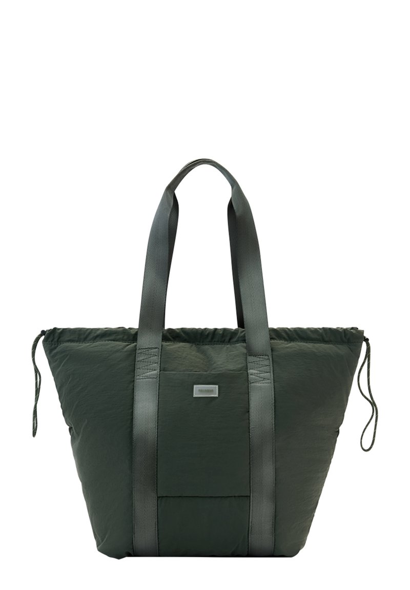 PULL&BEAR GATHERED SHOPPER Tote bag khaki Zalando.de