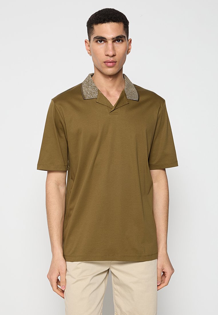 Scotch & Soda T-shirt basic olijfgroen Scotch & Soda T-shirt basic olijfgroen