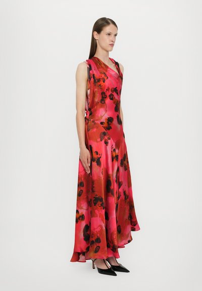 Victoria Beckham SLEEVELESS DRAPED DRESS - Juhlamekko - raspberry