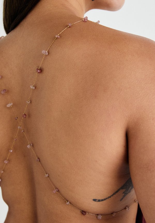 ASTERIA BACKLESS COWL  - Blouse - burgundy4