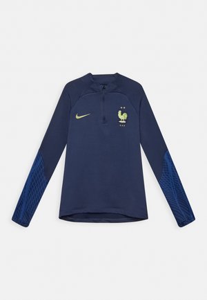 FFF Y NK DF STRK DRILL TOP K - Club wear - midnight navy/game royal/metallic gold