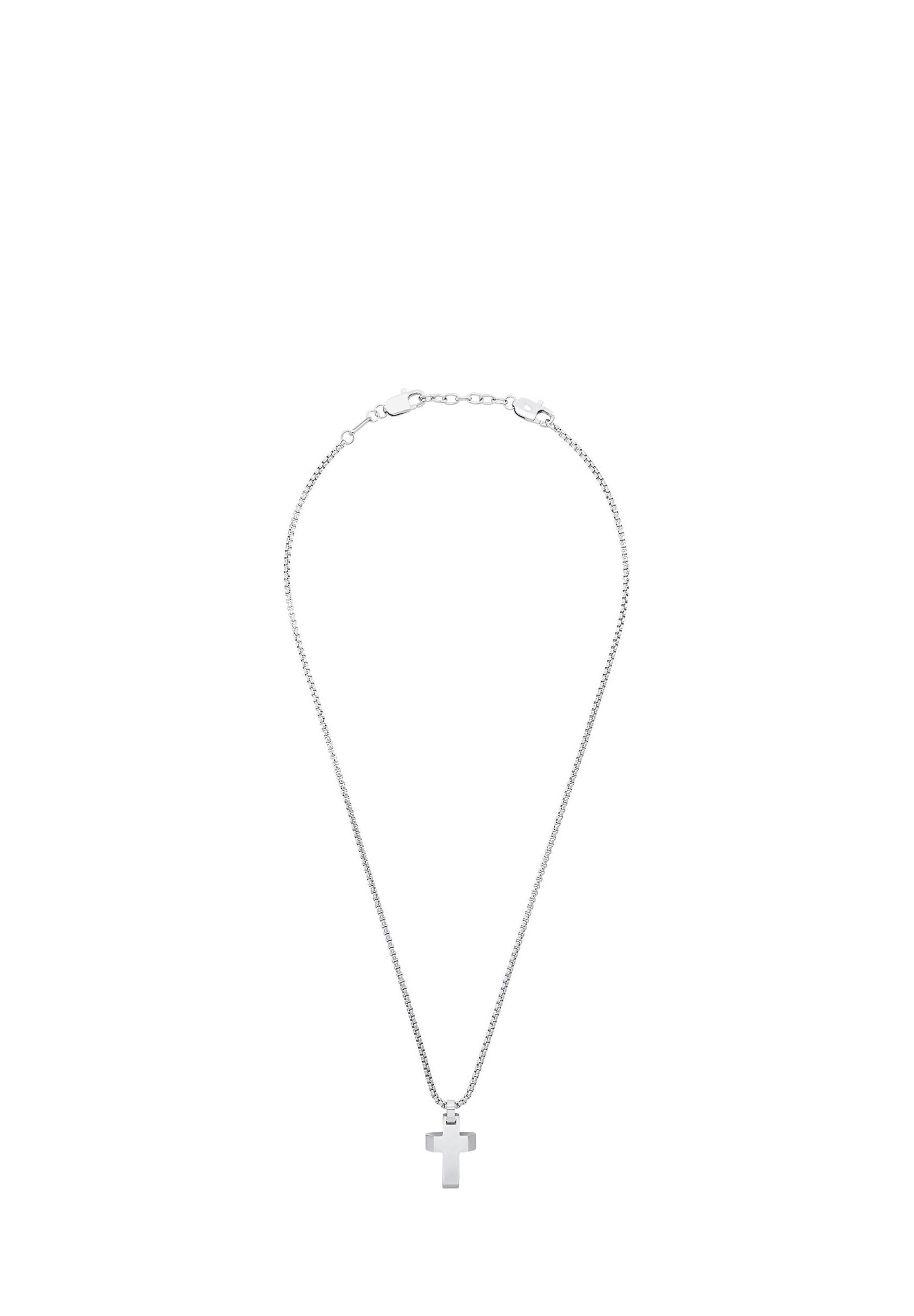 s.Oliver KREUZ - Necklace - silberfarben/silver-coloured - Zalando