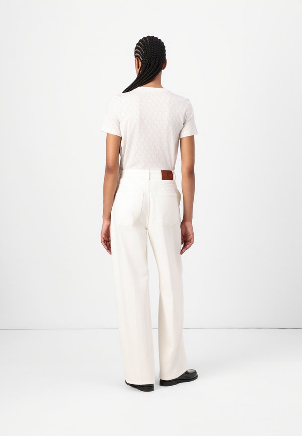 TROUSER BARREL - Relaxed fit jeans - ecru4