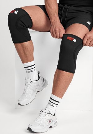 Gorilla Wear, 5MM PREMIUM KNEE SLEEVES UNISEX - Beschermers - black