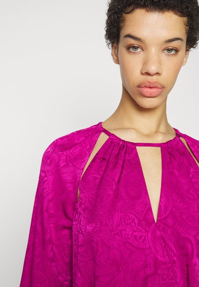 Veronica Beard SIONNE BLOUSE - Μπλούζα με μακριά μανίκια - bright magenta