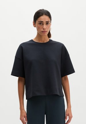 Marc O'Polo, MARC O'POLO T-SHIRT LOOSE AUS INTERLOCK-QUALITÄT   - T-Shirt basic - martime blue