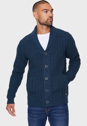 Cardigan Strik 'Hjallerup' - Dark Navy Twist