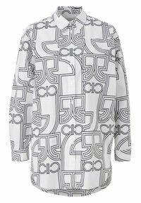 comma Hemdbluse - weiß