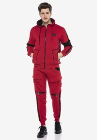 Cipo & Baxx JOGGING PANTS - Jogginghose - red
