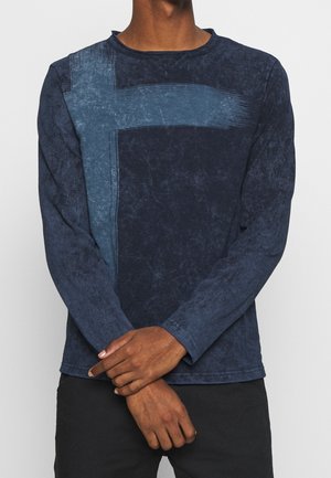 Long sleeved top - dark blue