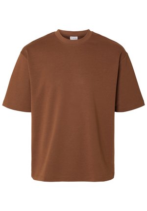Selected, SLMLOOSEOSCAR - Βασικό μπλουζάκι - soft silt