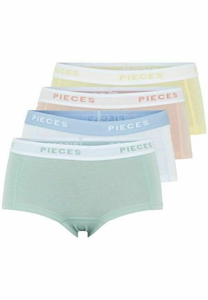 PCLOGO LADY 4 PACK - Shorty - jadeite