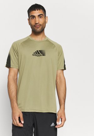 Triko s potiskem - orbit green/black